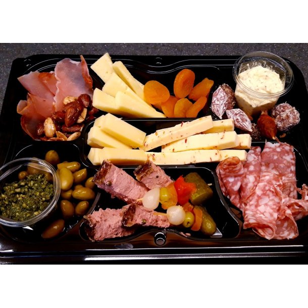 Tapasanretning for 2 personer