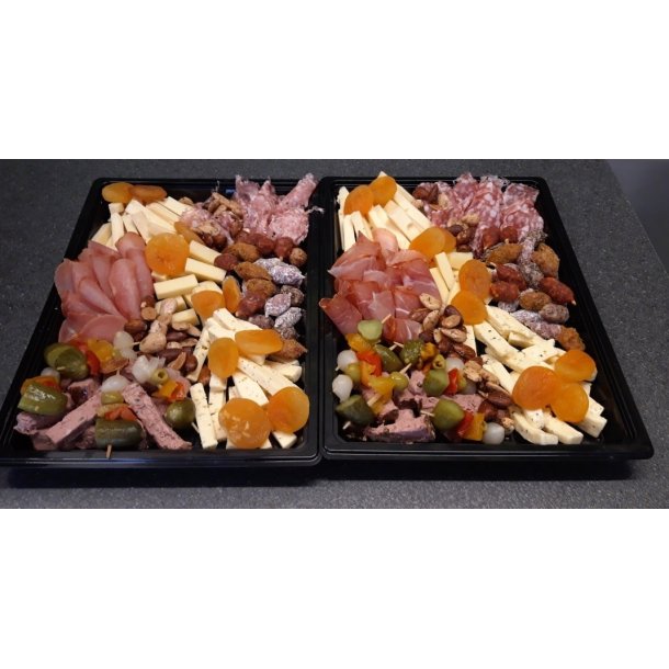 Tapasanretning til 10 personer